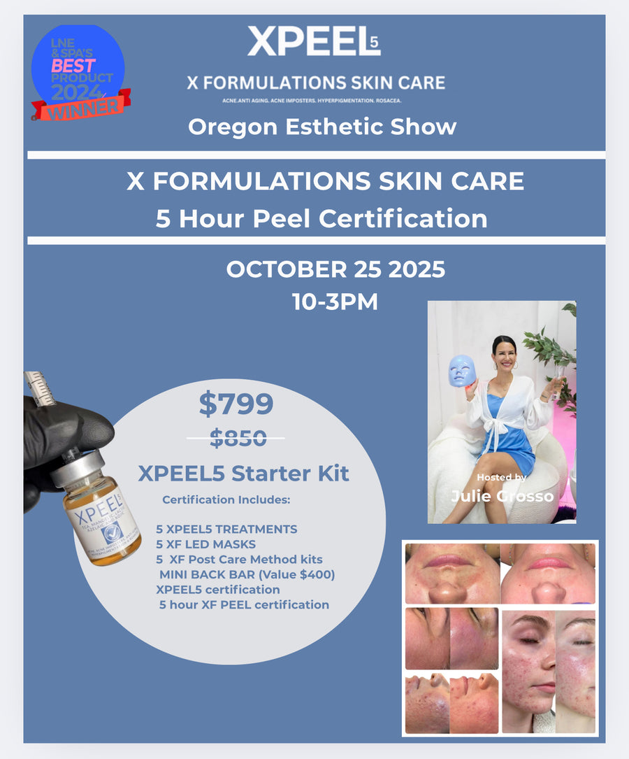 2. Oregon Esthetics Show: How to get fully booked in 3 to 6 months: X FORMULATIONS