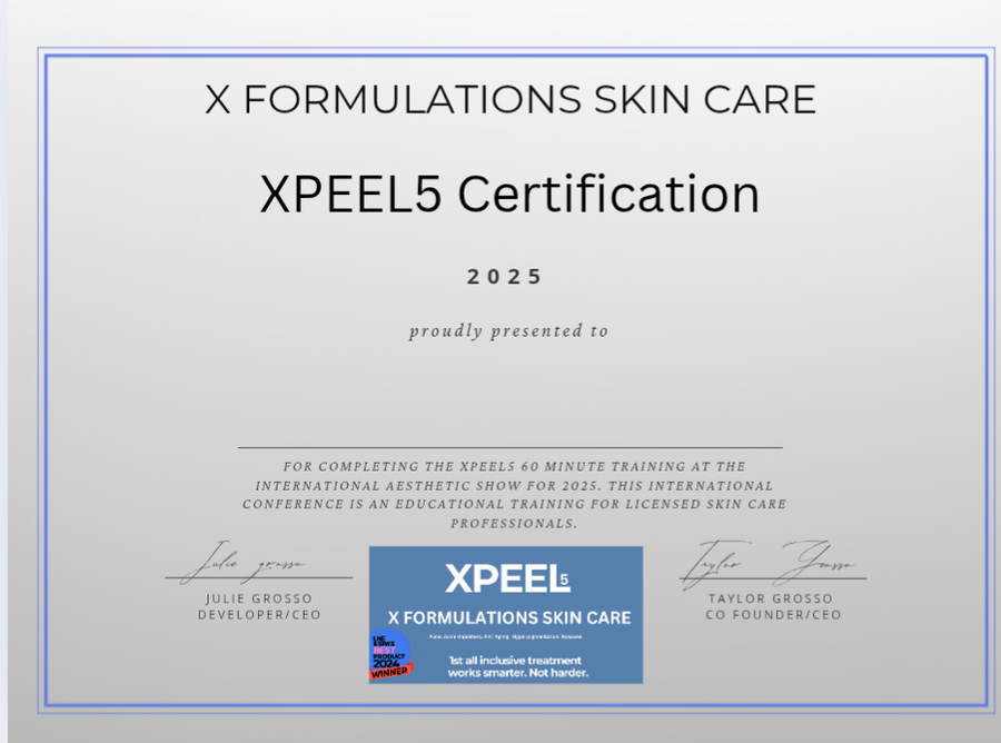 5-HOUR XPEEL5 CERTIFICATION